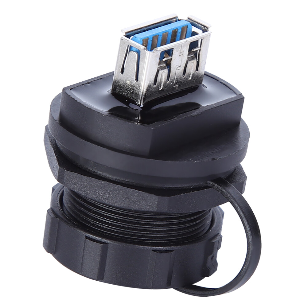 Waterproof USB Connector Copper Contact PA66