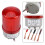 1pc Red LED Emergency Warning Lighting Bulb 5
