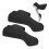 Silicone Bicycle Handlebar Grips - Black, Comfortable Cycling Accessory 10
