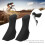 Silicone Bicycle Handlebar Grips - Black, Comfortable Cycling Accessory 4