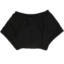 Cycling-Schutzshorts für Männer und Frauen 3D-Polsterung Schüttelsicher L schwarz