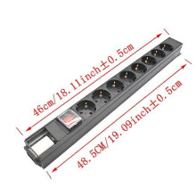 (8AC SOCKET)HiFi Audio Noise Canceling AC Power Filter, Air Conditioner, Support Power Supply, Surge Protector with EU Plugs, Power Strip, 2-10AC Plug