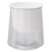 Clear Spiricle Self Watering Planter Nordic Style Visible Mini Flower Pots for Garden Enthusiast Lover Gift Hao