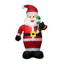 Jianghuo Led Luminous Inflatable Doll Night Light for Outdoor 1.2M Inflatable Santa Claus Ornament Party Supplies Christmas Decorations
