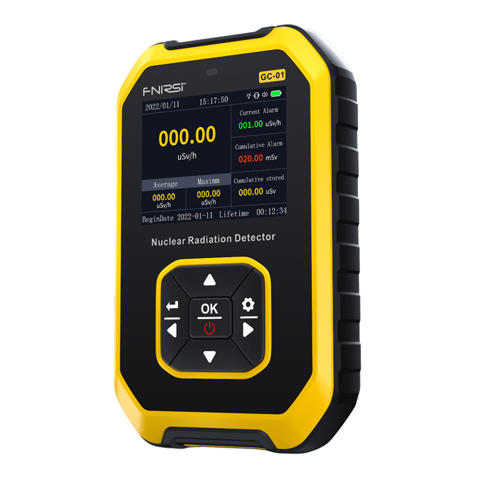 (yellow, English) Precision Nuclear Radiation Detector Reliable Tester Tool For Various-image-OPC-PK9NWXN-NEW