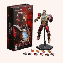 (ZD MK17)ZD Toys Iron Man Action Figure Iron Patriot MK1-7 MK17 MK33 MK85 MK30 War Machine Legends Avengers Tony Stark Collect Toy Gift