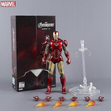 (ZD MK6)ZD Toys Iron Man Action Figure Iron Patriot MK1-7 MK17 MK33 MK85 MK30 War Machine Legends Avengers Tony Stark Collect Toy Gift