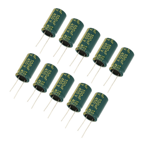 1 set Green Color Electrolytic Capacitor Radial 2