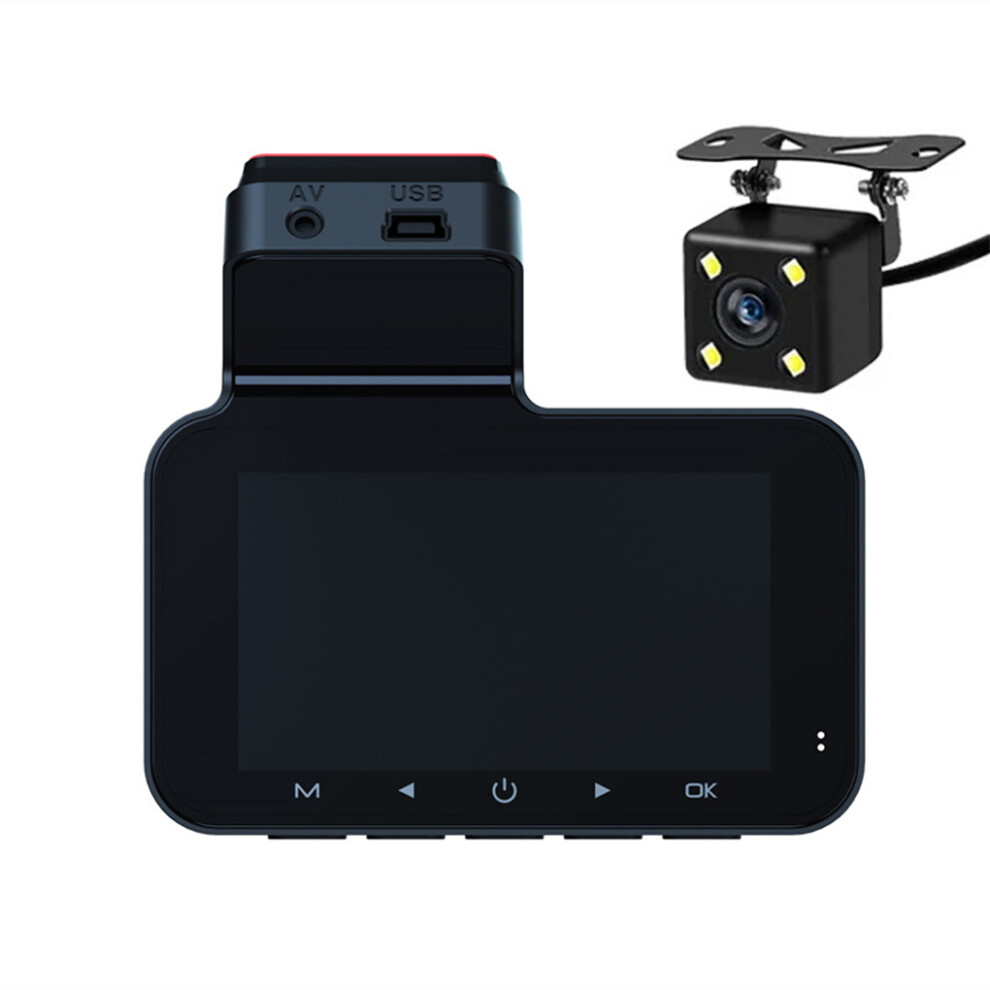 Black 1080P Car WiFi DVR Dual Lens Dash Cam WIFI Car DVR Night Version-image-OPC-PK9P2BT-NEW