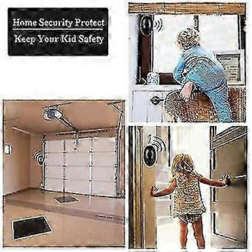 2pcs Automatic Infrared Beam Detector Ir Alarm Sensor Door Light Sensor Burglar Alarm System 2