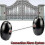 2pcs Automatic Infrared Beam Detector Ir Alarm Sensor Door Light Sensor Burglar Alarm System 1
