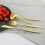 (Rainbow 2) 30pcs Matte Gold Cutlery Set Stainless Steel Dinnerware Knife Dessert Fork Spoon Dinner Silverware Kitchen Party Tableware Set 4