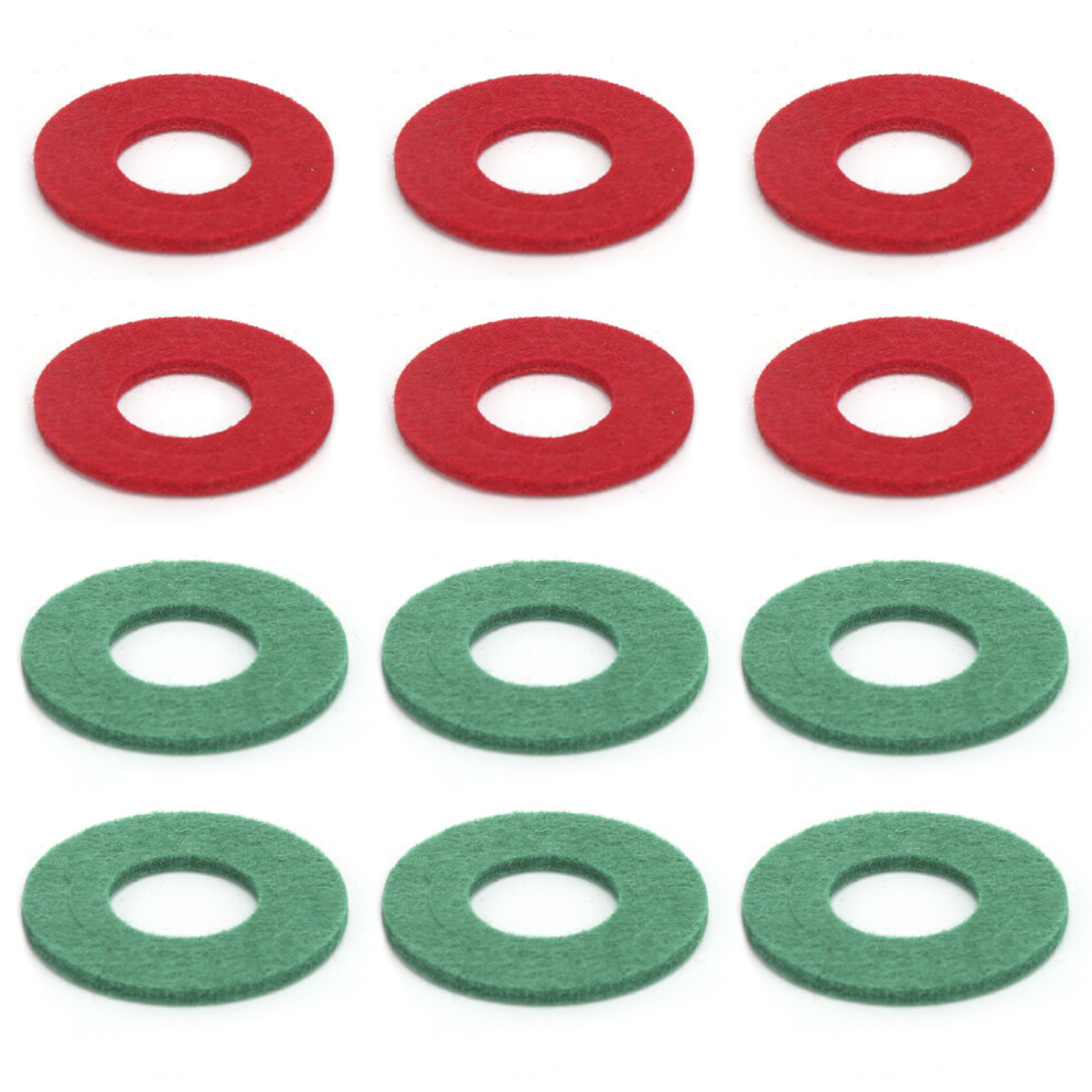 12Pcs Battery Terminal Washer 6Â 6Â Anti Red/Green 8320539706900