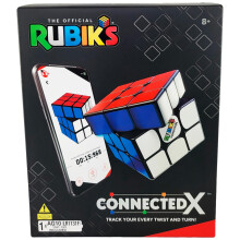 Rubik's Cube: Connected X - 3x3 Classic Brainteaser Toy w/Bluetooth