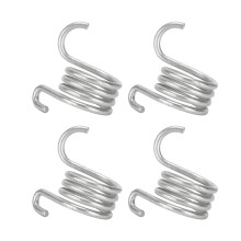 4PCS Braking Pedal Torsion Spring Steel Alloy