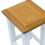 End Table 27x24x37 Cm Solid Oak Wood 3
