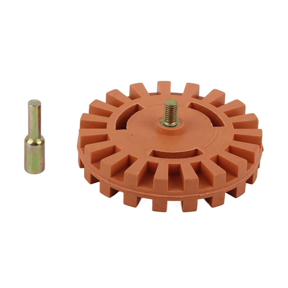 4" 100mm Rubber Eraser Wheel for Car Sticker Decal