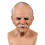 (C)Halloween Cosplay Bald Old Man Mask 1