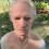 (A) Halloween Cosplay Bald Old Man Mask 1