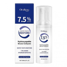 (1pc)Hydroxyapatite Toothpaste Breath Refreshing Whitening Toothpaste for Adults Children