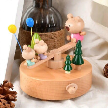 Creative Music Box Wooden Music Box girl