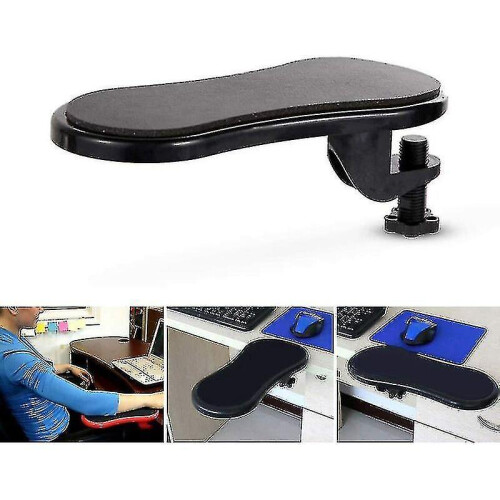 Computer Armrest Pad, Ergonomic Keyboard Wrist Rest Support Rotating Wrist Rest Support Table (black 2