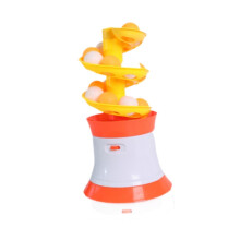 Table Tennis Robot, Automatic Ball Machine with Adjustable Spin, Speed, and Self-Playing Function for Home Use