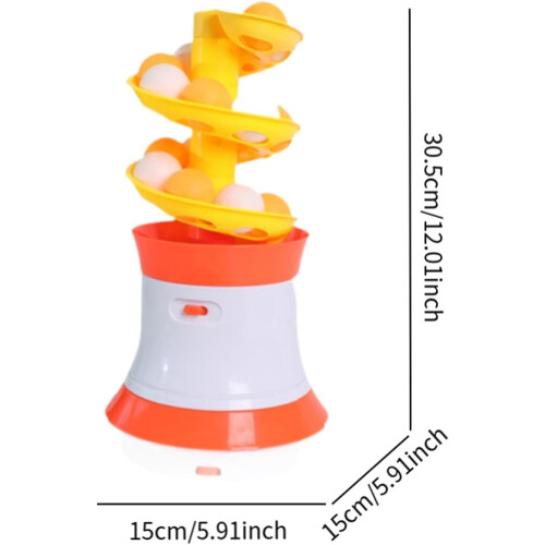 Table Tennis Robot, Automatic Ball Machine with Adjustable Spin, Speed, and Self-Playing Function for Home Use 1