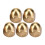 Brass Acorn Nut Kit Dome Head Cap Hex Nuts Set 4