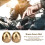 Brass Acorn Nut Kit Dome Head Cap Hex Nuts Set 7