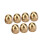 Brass Acorn Nut Kit Dome Head Cap Hex Nuts Set 14
