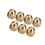 Brass Acorn Nut Kit Dome Head Cap Hex Nuts Set 12