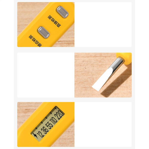 Electrical Tester - Compact Screwdriver Voltage Detector Pen for Auto Repair, Household Socket Testing, Circuit Detection 2