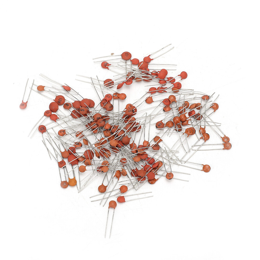 600PCS 30 Values 2pf-100nf 50V Ceramic Capacitors