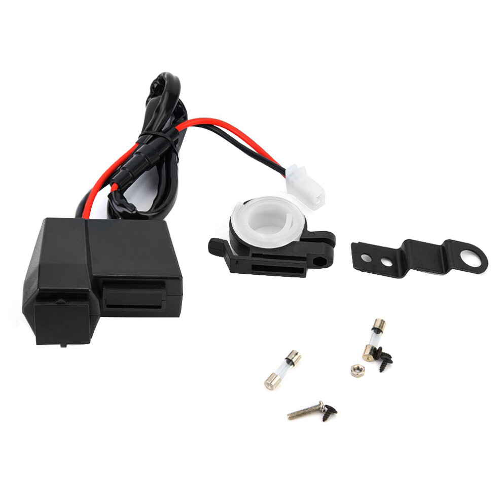 4-In-1 Cigar Lighter Socket Dual Usb Charger Led 8320539709079