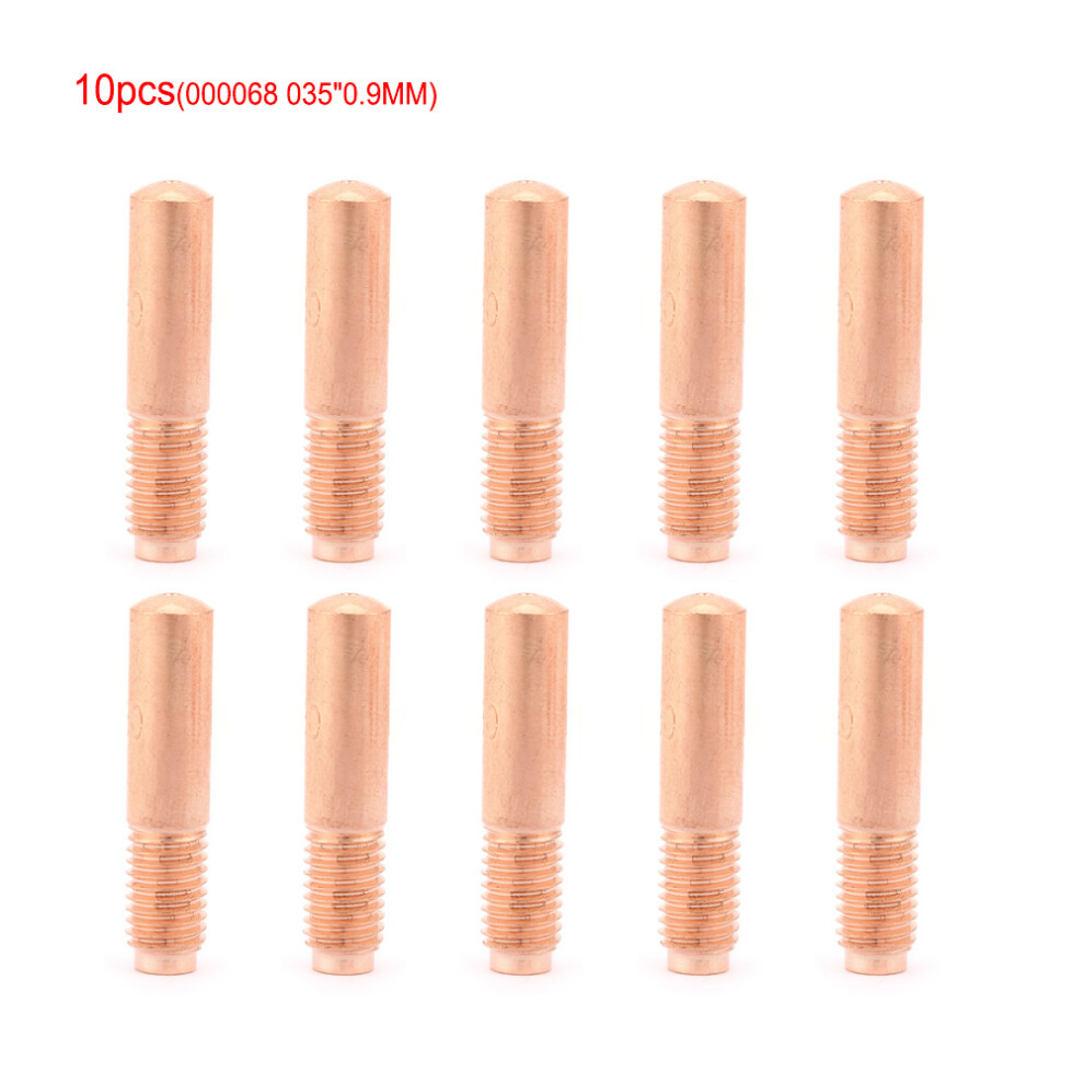 10pcs/set MIG Welding Contact Tips 035"0.9MM for