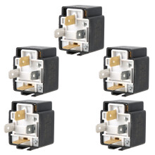 5 Stück Auto Blinkerrelais 4-Pin 12V 30A Wasserdicht Stoßfest