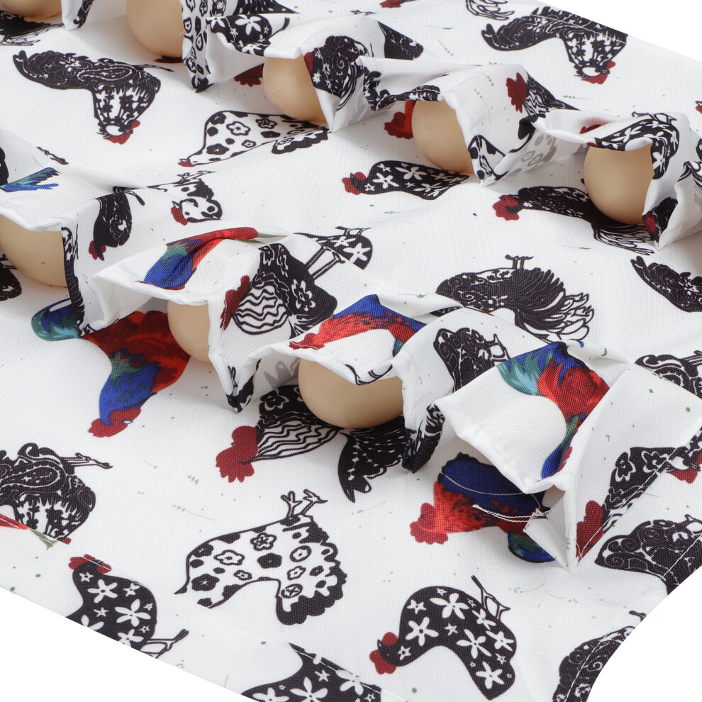 Chicken Duck Egg Collection Apron With 12 Pockets 2L Capacity Farmhouse Use 5011346165617