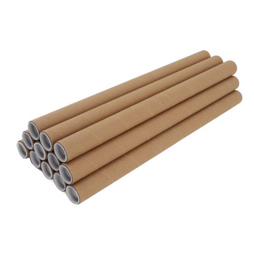 12 Pcs Round Paper Tubes Poster Storage Tubes 1