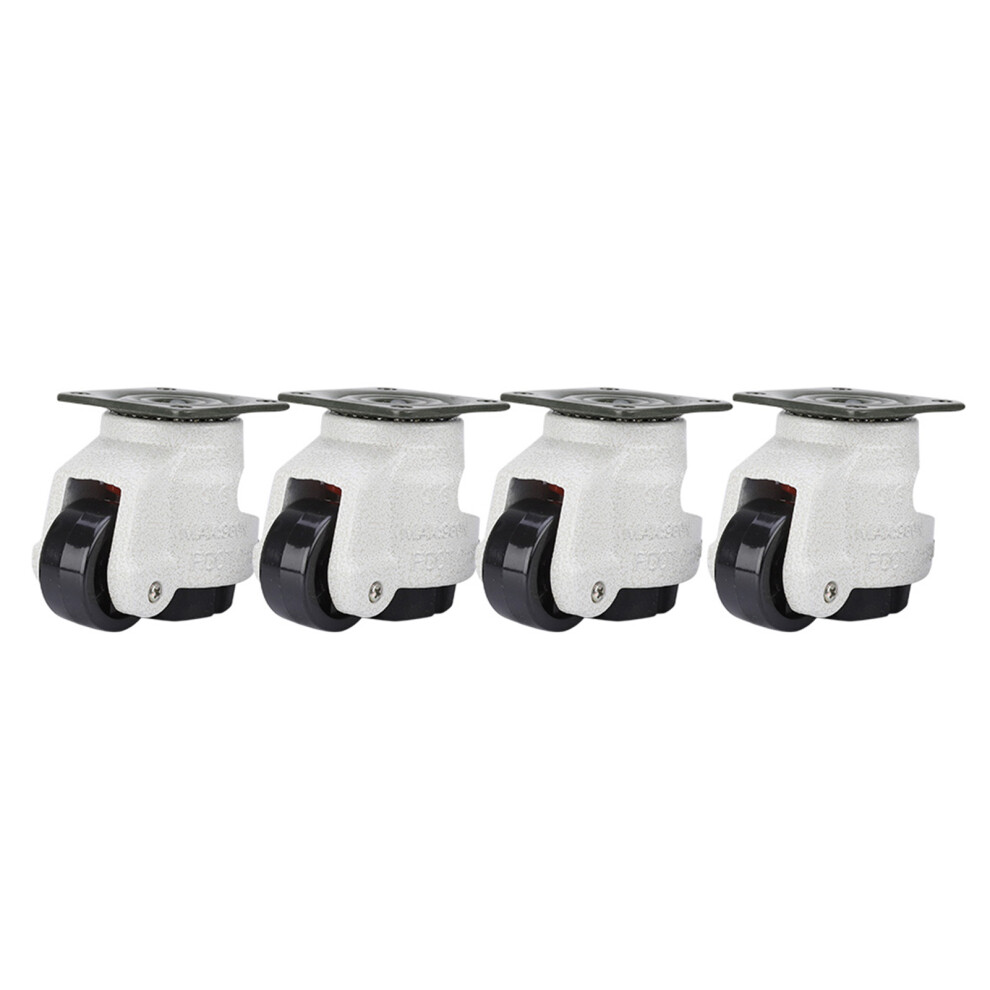 4pcs 1.5" Retractable Leveling Caster Industrial