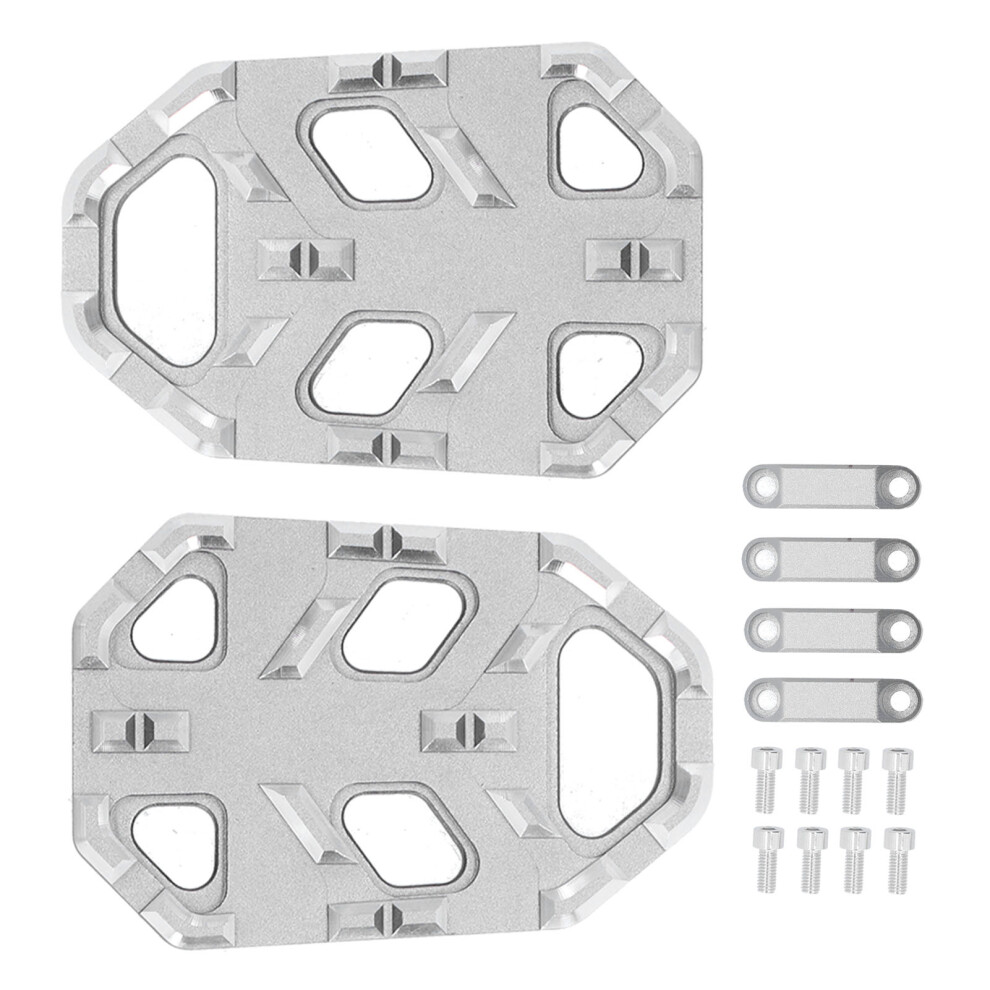 Pair Motorcycle Footrest Widen Foot Peg Pedal 8320539710303