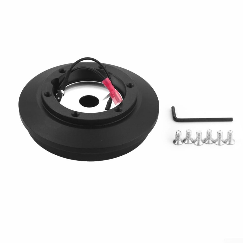 Steering Wheel Hub Adapter Kit For Toyota Models - Enhance Control With Durable Aluminum Construction And Modern Interior Design 6038364030146