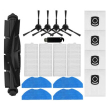 For X-Plorer Serie 75 S+ RG8597W Robot Vacuum Cleaner Main Side Brush Hepa Filters Mop Cloth Dust B