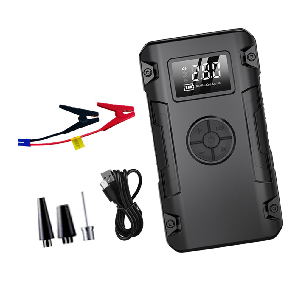 Emergency Power Source Motorbike And Car Air Compressor Tire Inflator With Pressure Gauge And Portable Design 6038364030313