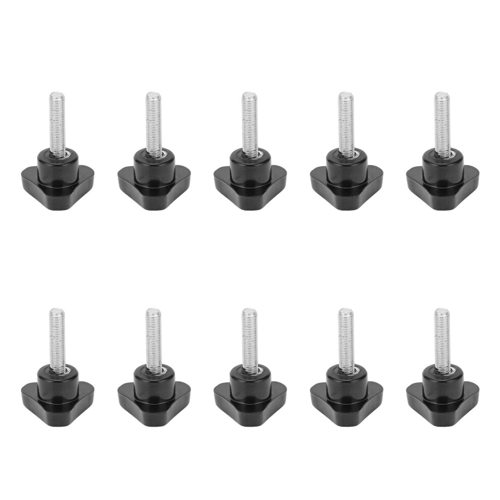 10Pcs Knob Bolt Lathe Hand Grip Twist Knob Nut