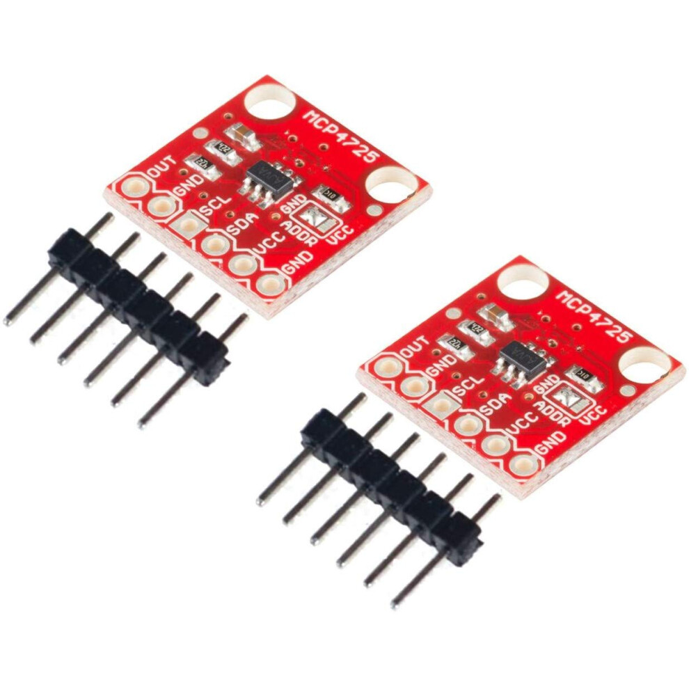 Mcp4725 I2c Dac Module Development Board 12-Bit Resolution Dual Pack For Arduino Projects 6447073324758