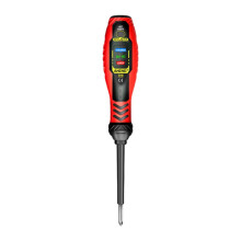 B18 Tester Pen Neutral Line Detection Electrician Tool High Torque Continuity Tester for Household Use, Red