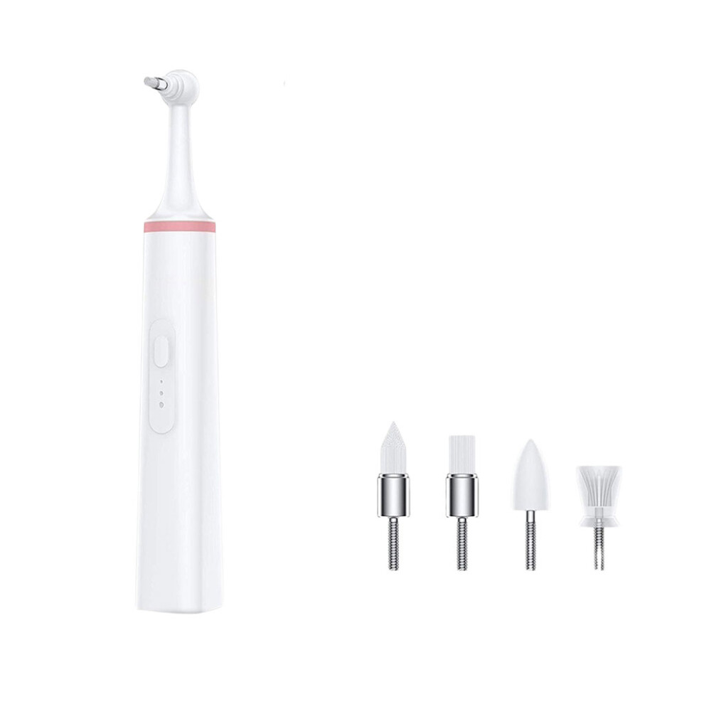 (Pink) Pet Electric Toothbrush Mouth Cleaning with 4 Brush Heads Tooth-image-OPC-PK9PP8M-NEW