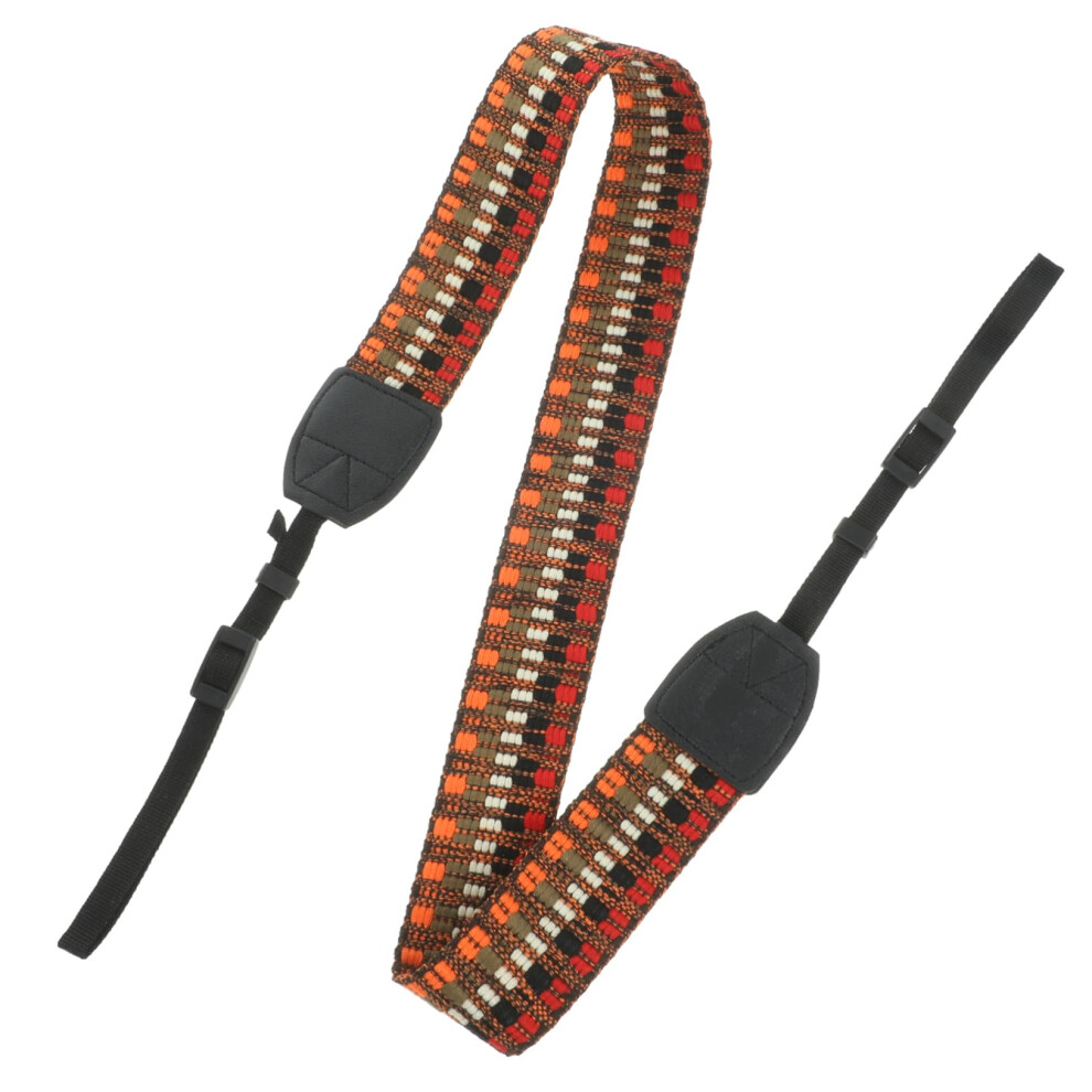 Camera Strap With Adjustable Width, Ergonomic Design, Comfortable For Photographers, Retro Style, Compatible With Dslr And Mirrorless Cameras 6447073325526