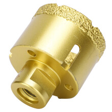 Diamant-Lochsäge mit Bindemittel 55 mm für Marmor & Beton, Goldfarben